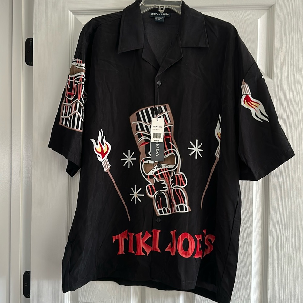NWT Men’s XL Fun Summer Tiki Joe’s Shirt